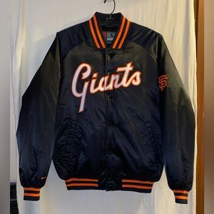 GIANTS Bomber Jacket NIKE. San Francisco.  Size Large. NWT/Sample